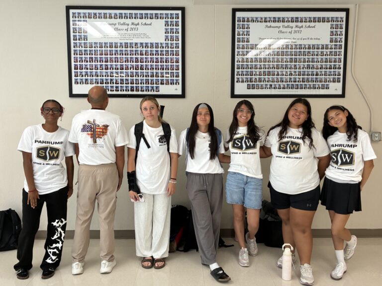 Pahrump Valley Tennis Earns Points, Experience at Bishop Gorman