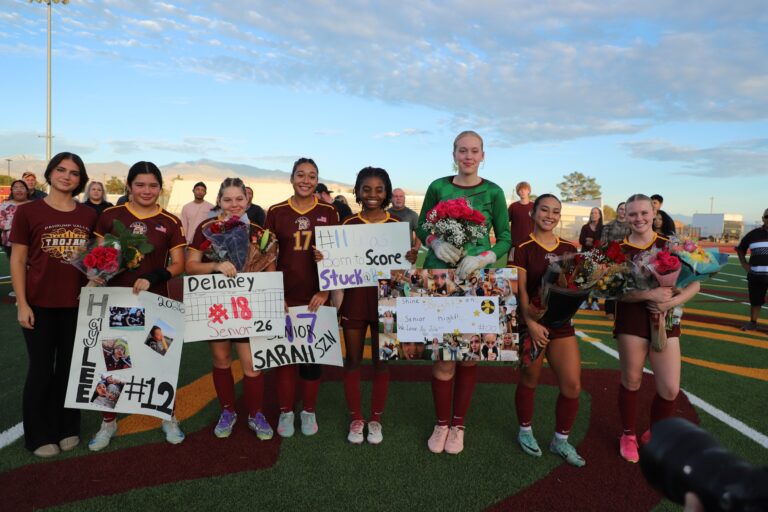 Lady Trojans Celebrate Senior Night with 2–0 Win Over The Meadows