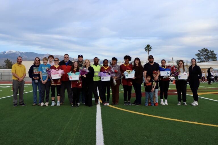 Lady Trojans Close Flag Football Season with Senior Night at Home