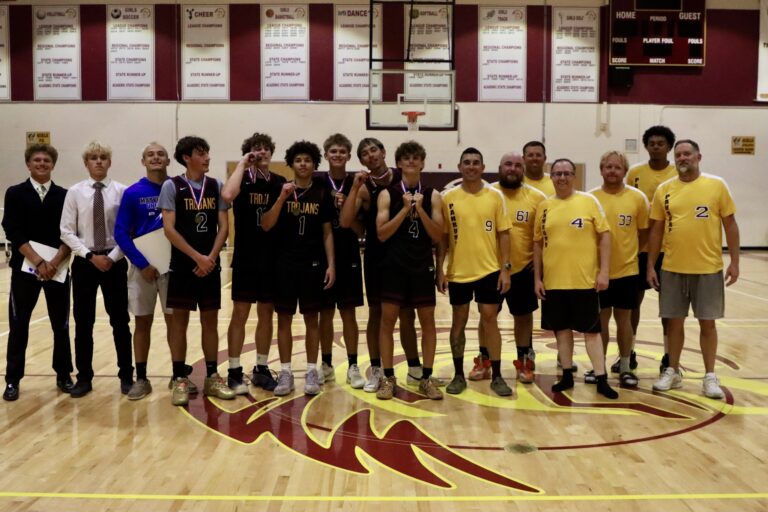 Students Rally Late to Defeat Staff in PVHS Fundraiser Game