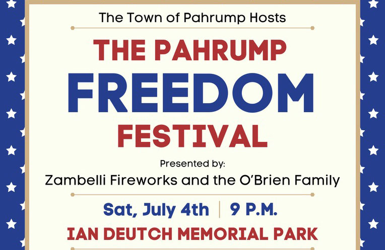 Pahrump Freedom Festival Fireworks Show Moving to Ian Deutch Memorial Park for 2026 Celebration