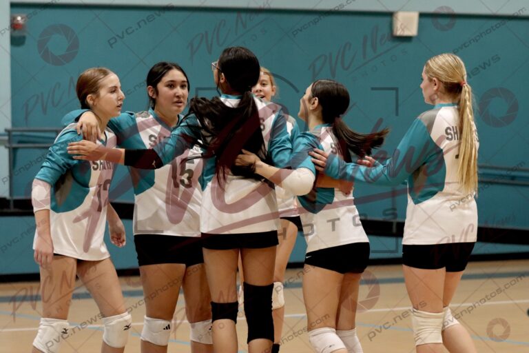 RCMS A Team Rallies to Take Set Against Faith Lutheran