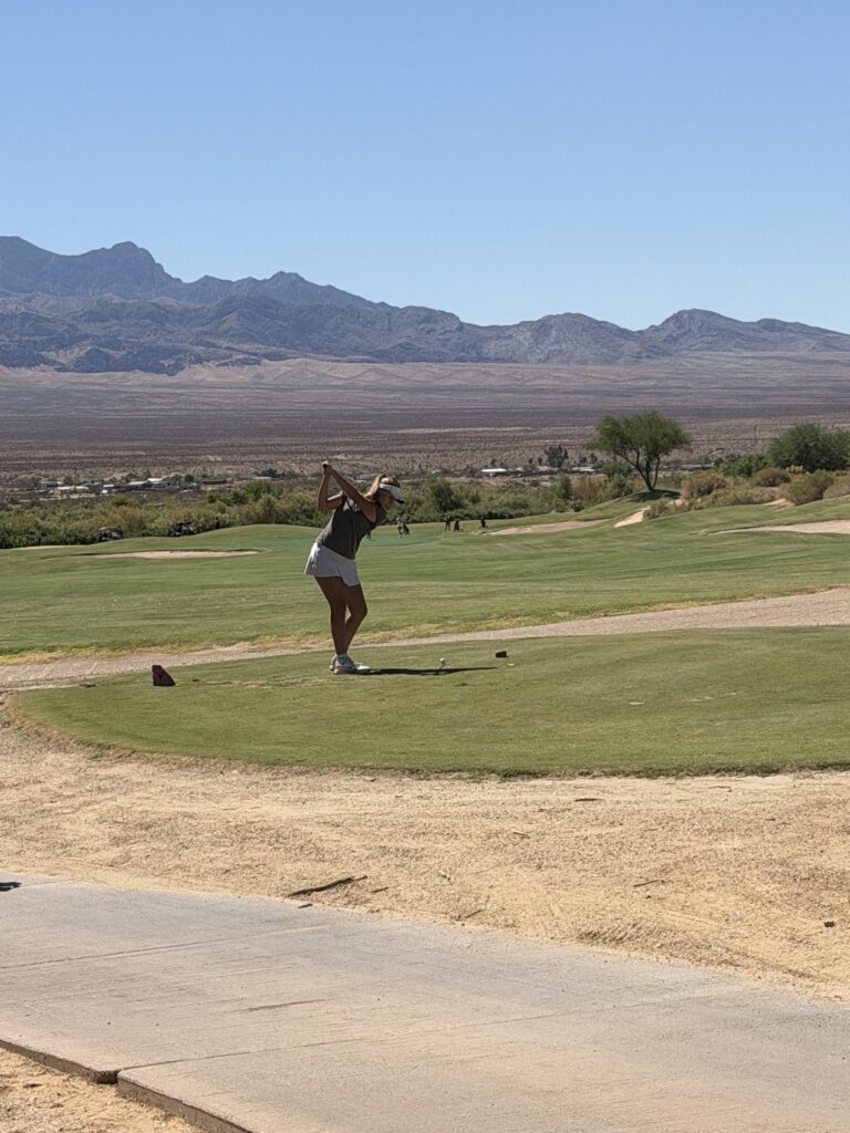Saldaña Leads Pahrump Golfers in Mesquite Match