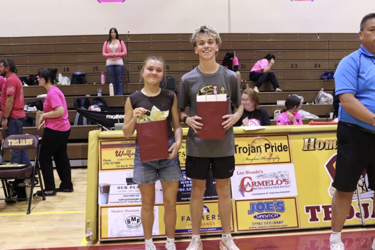 Logan Tilley and Ava Bowers Named September Student Athletes of the Month