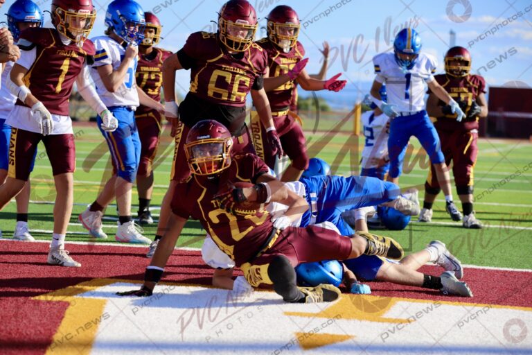Trojans Build Early Lead in JV Football Win Over Moapa Valley