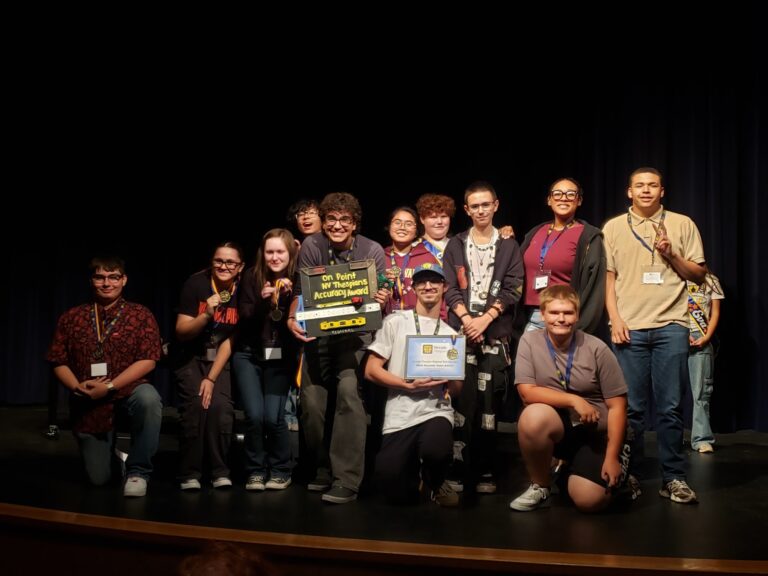 PVHS Theatre Earns Team Accuracy Award and Top Three Makeup Honors at Regional Conference